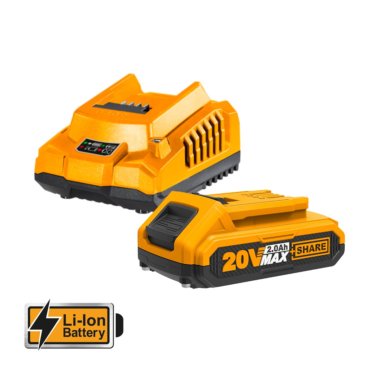 Καστάνια 3/8″ Μπαταρίας 20V Li-Ion
